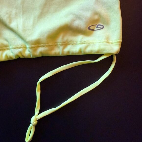 Champion Racerback Neon Yellow Tank Top Size Large - Picture 7 of 8
